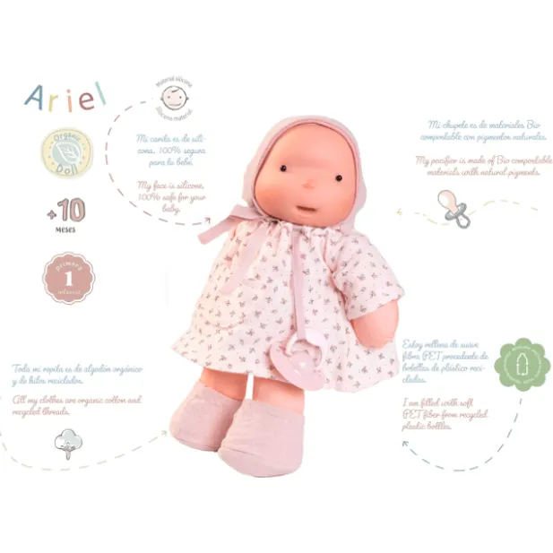 Antonio Juan Organic Doll - Ariel Pink