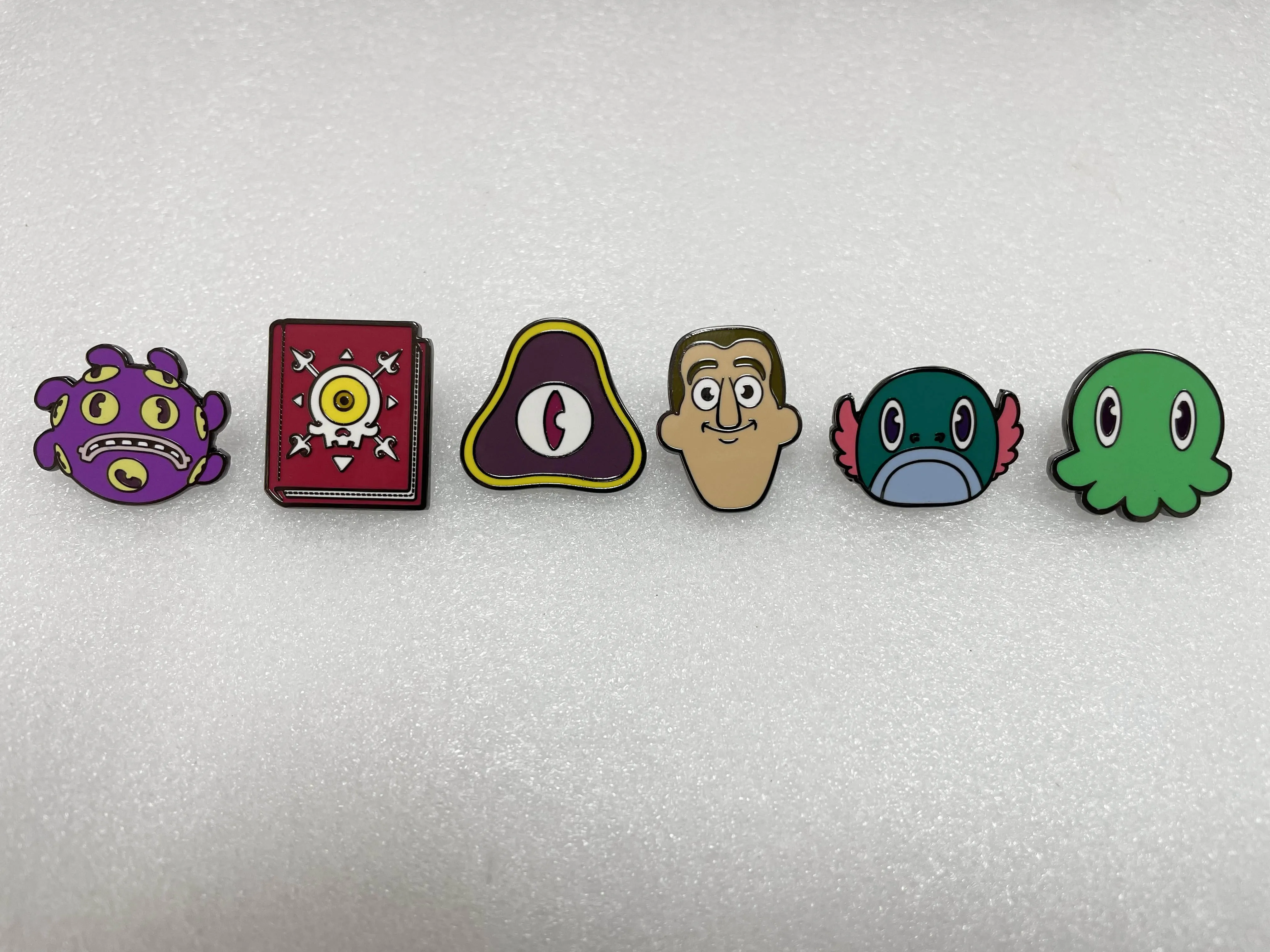 C is for Cthulhu Lovecraftian Enamel Pins (6-Pin Set)