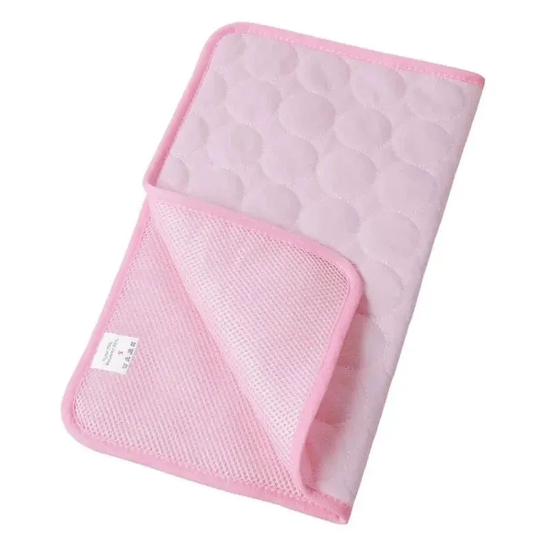 Cooling Pet Mat – Ice Silk Summer Bed for Pets