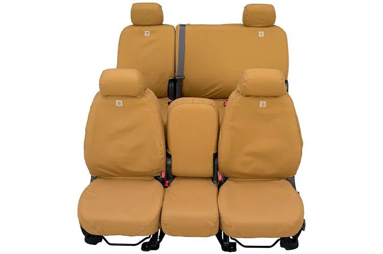 Covercraft SSC2412CABN 2011-2016 Ford F250/F350/F450/F550 Super Duty Brown Carhartt SeatSaver Custom Seat Covers