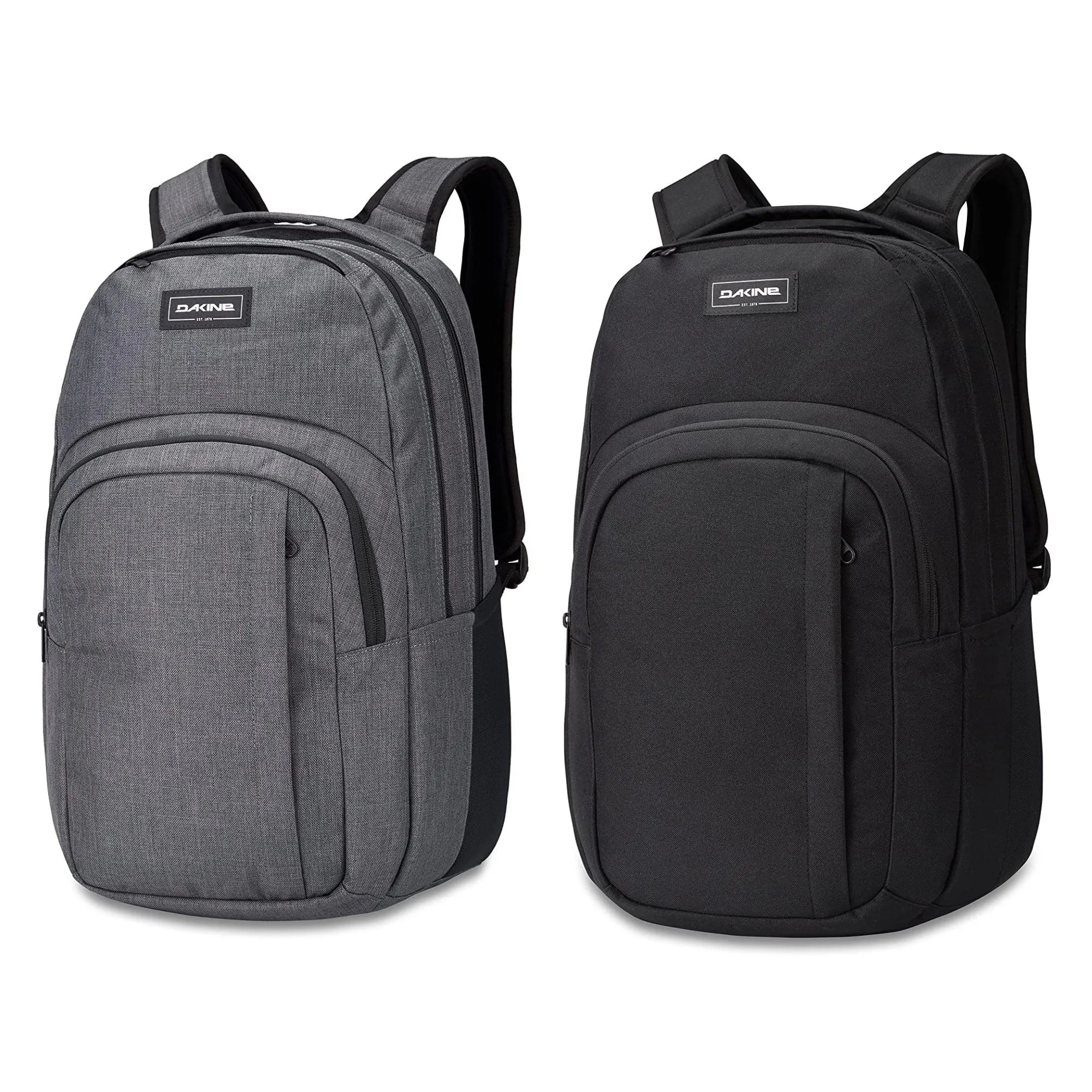 Dakine Campus L 33L Backpack S-curved Back Panel and Adjustable Shoulder Straps