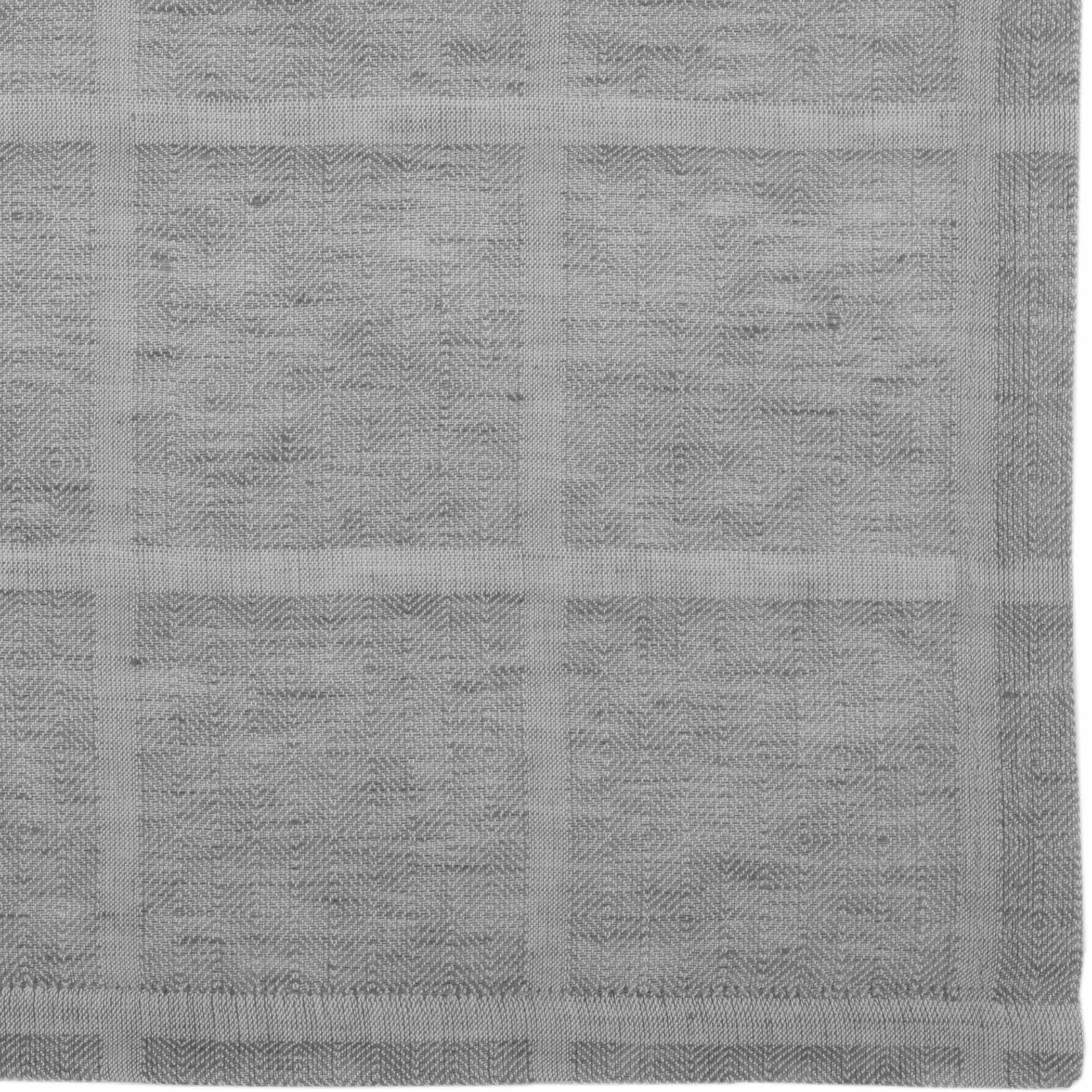 Julie Grey Plaid Napkin Set of 6 18x18 VHC Brands