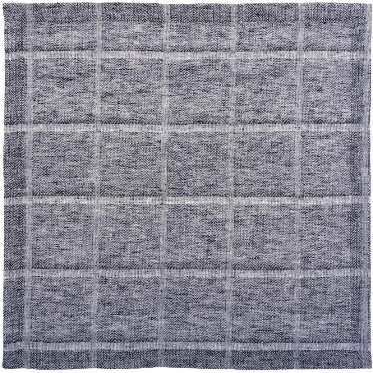 Julie Navy Plaid Napkin Set of 6 18x18 VHC Brands