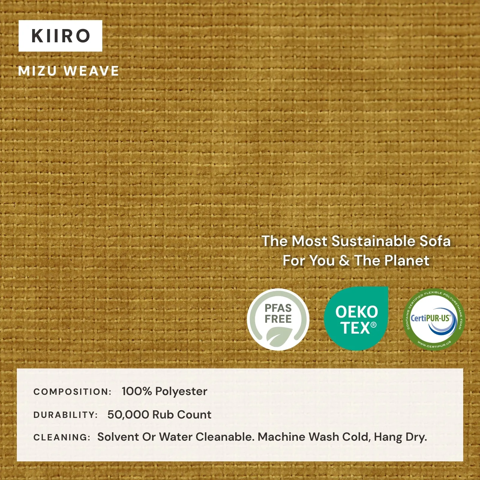 Modular Washable 9-Seater U-Sectional in Kiiro | Deluxe  Seat | Cloud Pillow