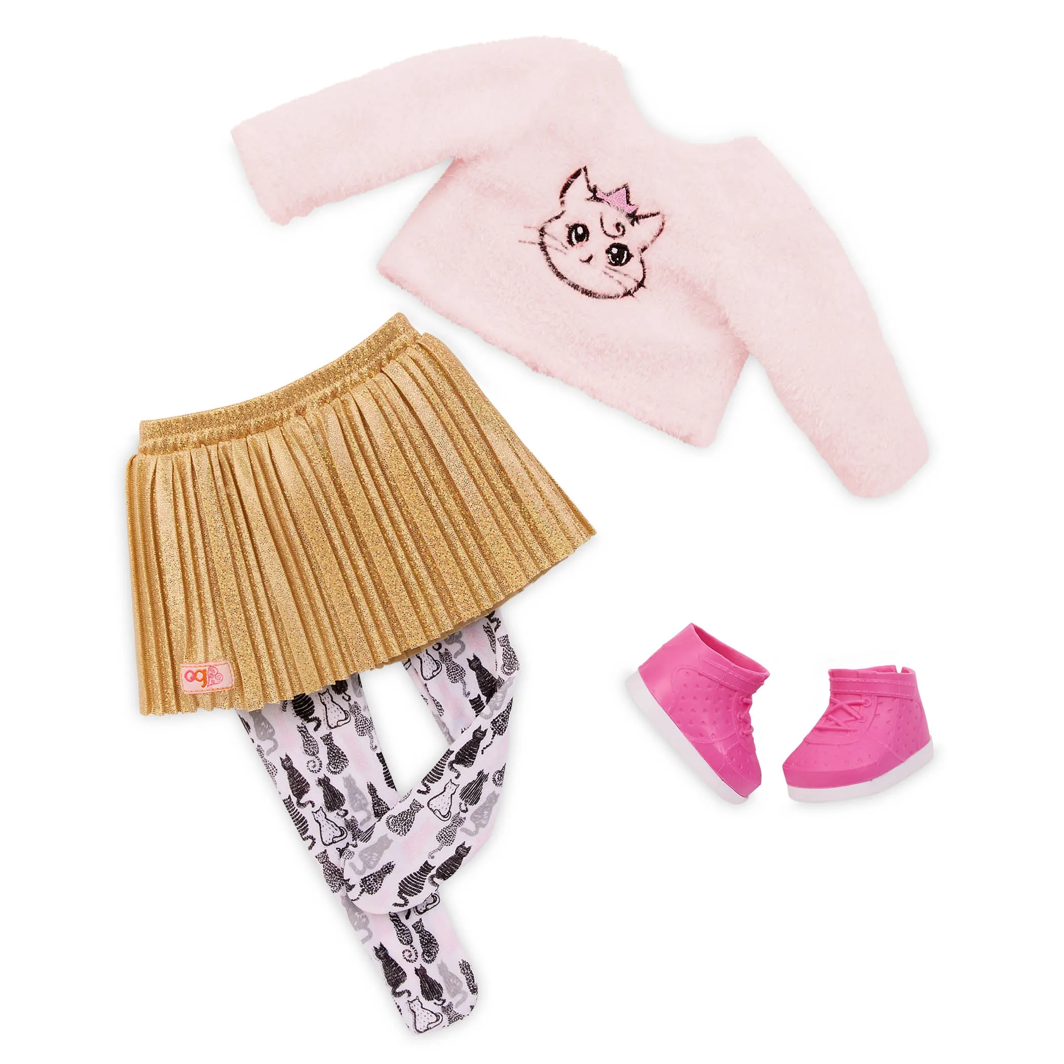 Our Generation 18 Inch Doll With Pet Melena & Mittens