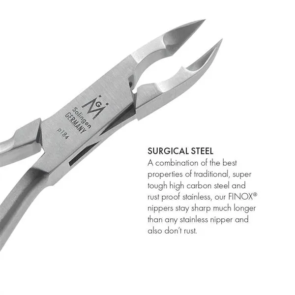 p184 - Double Action Corner-Cutter FINOX® Surgical Stainless Steel Toenail Nippers