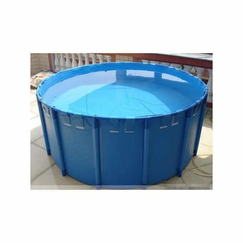 Round Portable Koi Pond Show Tanks