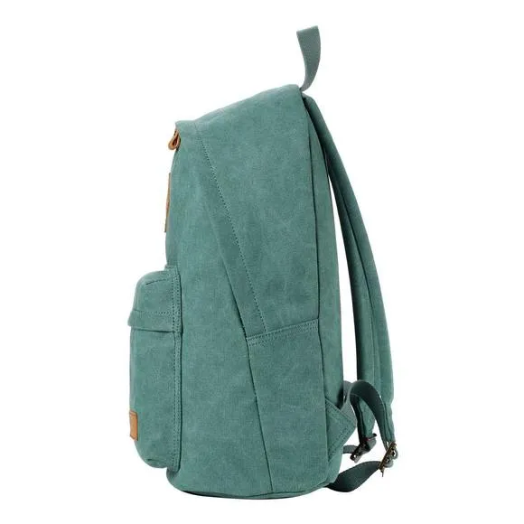 Troop London Organic Cotton Casual Day Backpack | Turquoise