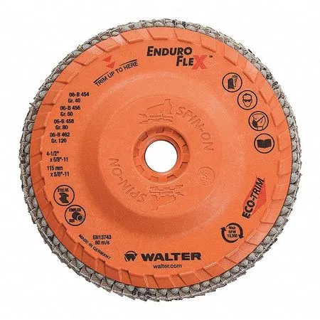 Walter Blending Disc 4-1/2" x 5/8"-11 GR: 40 06B454 - Pack/10
